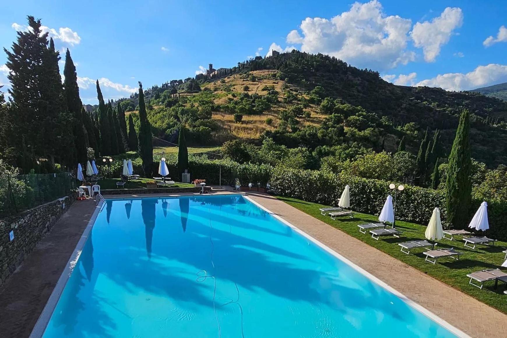 Cortona Suite - The House With Well And The Frescos Palace Exteriér fotografie